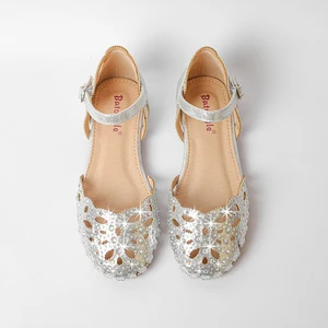 Cheap Price Personalized Girls Roman Sandals Casual Lightweight Princess Beach Wedding Sandals Children'S Shoes