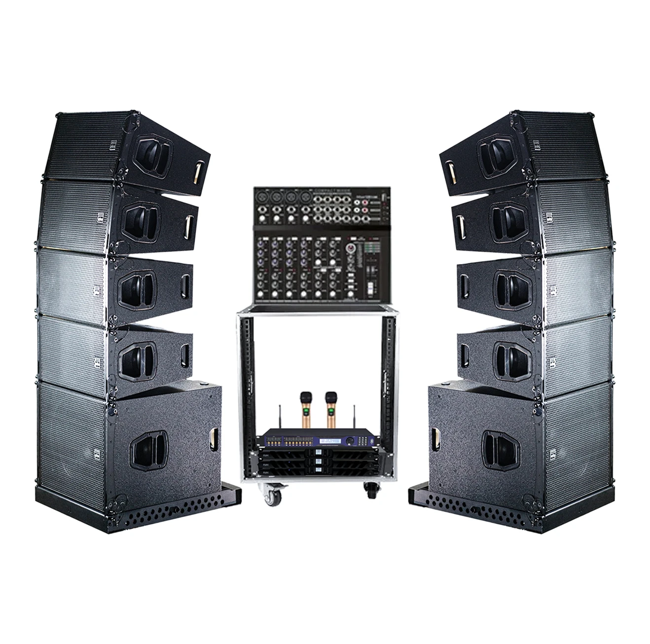 Best Portable Full Setup Dj Sound Speaker System Pa System Line Array