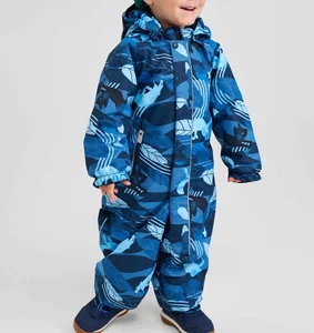 Winter Baby Snowsuit One Piece Ski Snow Suits Kids Increasing the Waterproof Children Ski Snow Jacket