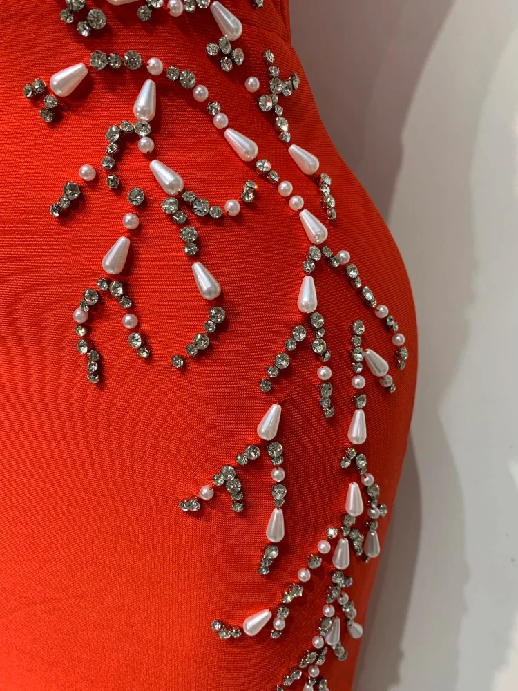 Maxi bandage dress evening
