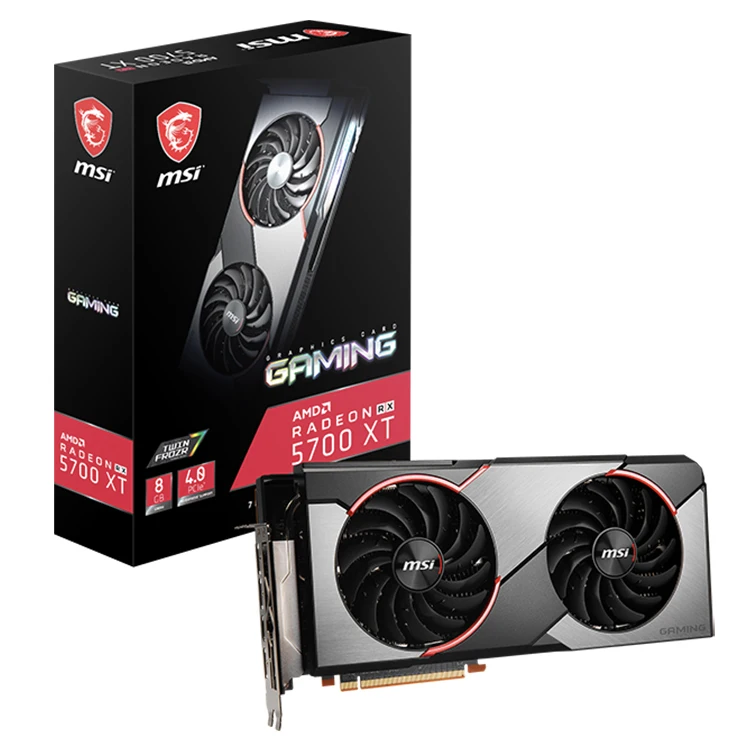 Source MSI AMD Radeon RX 5700 XT GAMING Graphics Card Used with 8GB GDDR6 Memory Support MULTI-GPU TECHNOLOGY RX 5700 5800 5500 on m.alibaba.com