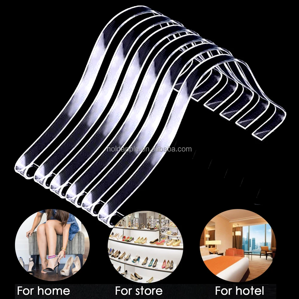 Women Shoe Tree Acrylic Sandal Shoe Store Retail Shop Display Stand