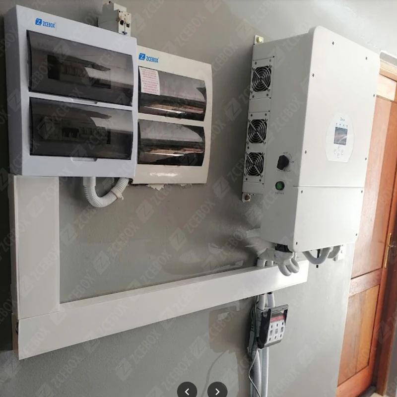 ZCEBOX 12 18  Way Flush Circuit Breaker Distribution Box Din Circuit Box