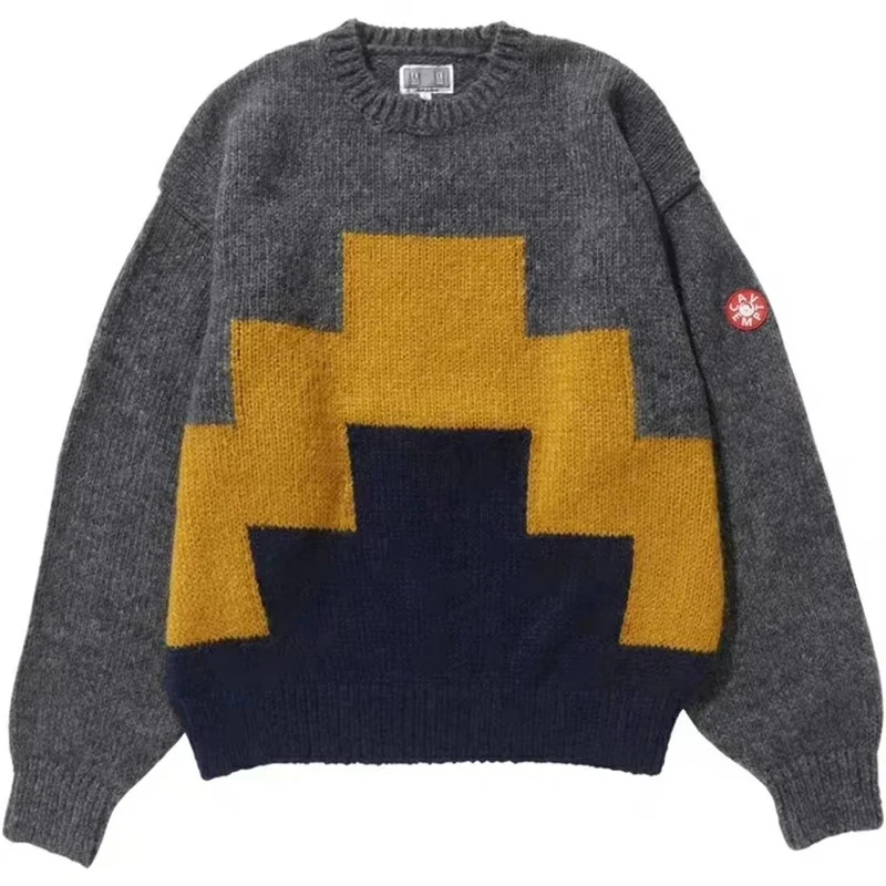 2022 Fw Loose Cavempt C.e Sweater Woman Crewneck Cav Empt Mens Cardigan Men  Winter Clothes - Buy Warm Wool Sweaters,Sweater Hombre,Wool Knit Sweater 
