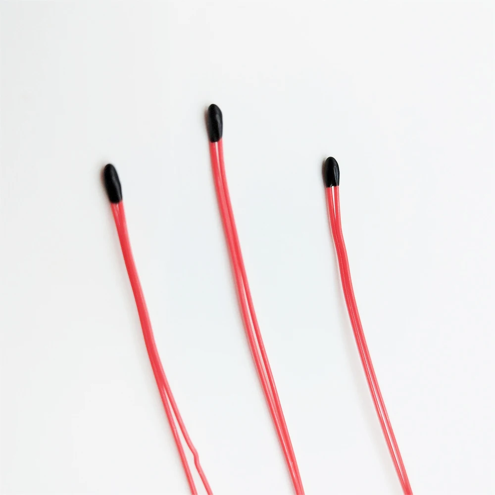 FOCUSENS  ntc 10k thermistor wire leaded Fast response enamelled wire thermistor for mobile phone wireless charging