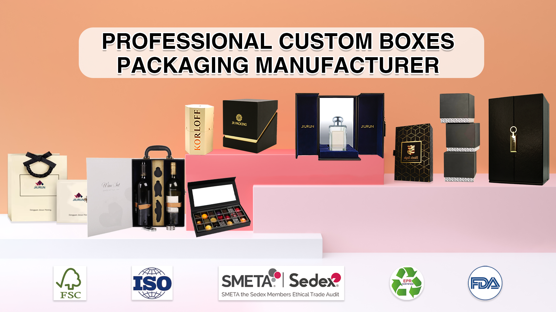 Luxury Custom Logo Paper Cardboard Perfume Packaging Gift Box 30ml ...