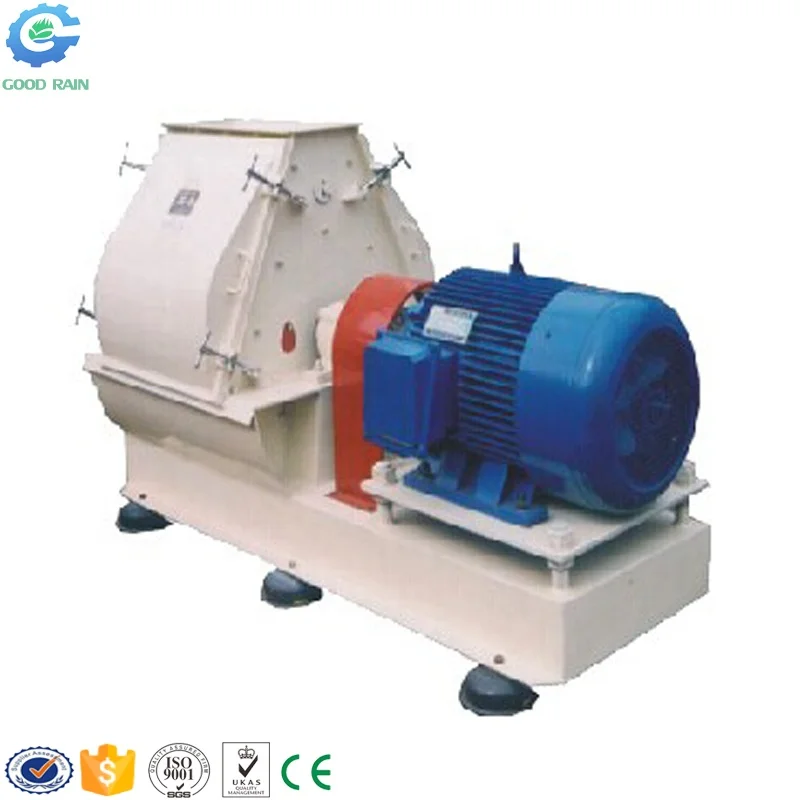Best Quality SFSP Water Drop Rice Husk Hammer Mill Machine Used for Feeds Factory
