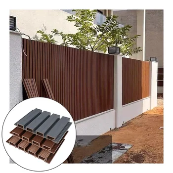 New Design Outdoor Fences Waterproof Easy installation European Market garden easy install wpc fence boards