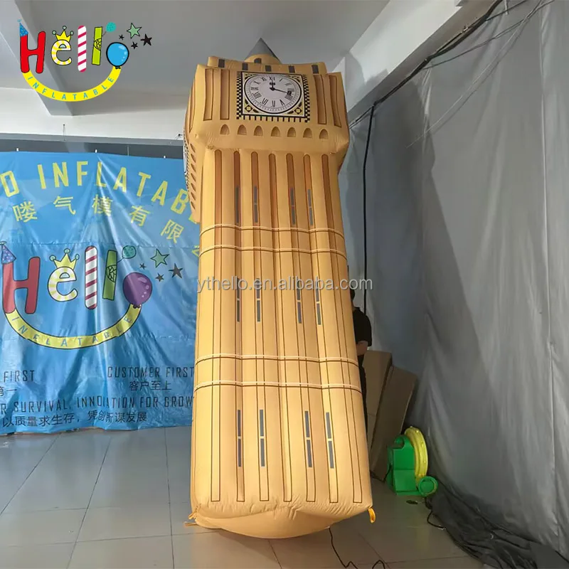 Customized Advertising Inflatable Buildings Inflatable Big Ben for Decoration