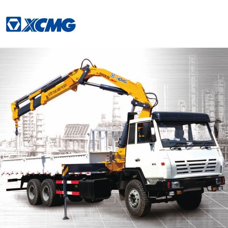 XCMG SQ8ZK3Q Straight Arm Truck Mounted Crane - 8 Ton
