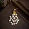 Baroque Pearl Brooch