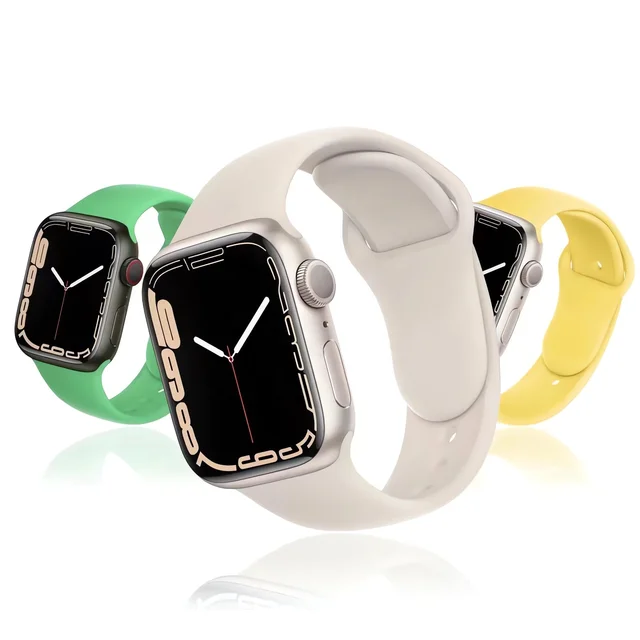 Silicone Watchband Compatible With Apple Watch Band 1-9 Generation Se,Factory wholesale price