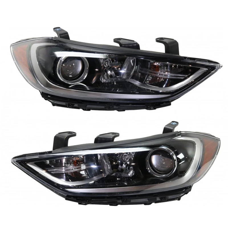 Saivis Sedan Auto lighting System Headlamp Headlight Assembly Fits For Hyundai Elantra  2017 2018