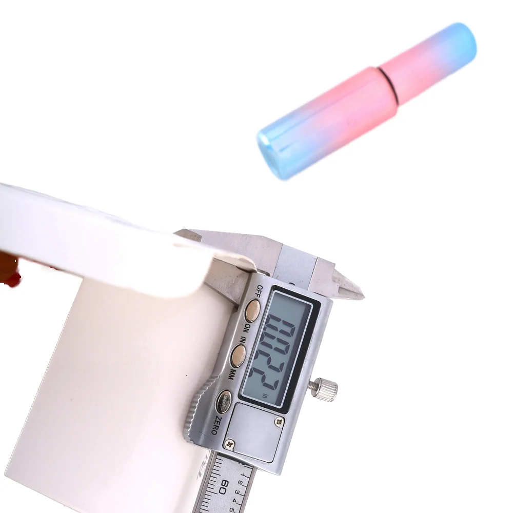 Jinayon op maat gemaakte gratis ontwerp witte mappen voor vloeibare ooglijnner, nagellak en cosmetische cadeauverpakkingen – mat laminering, recyclebaar