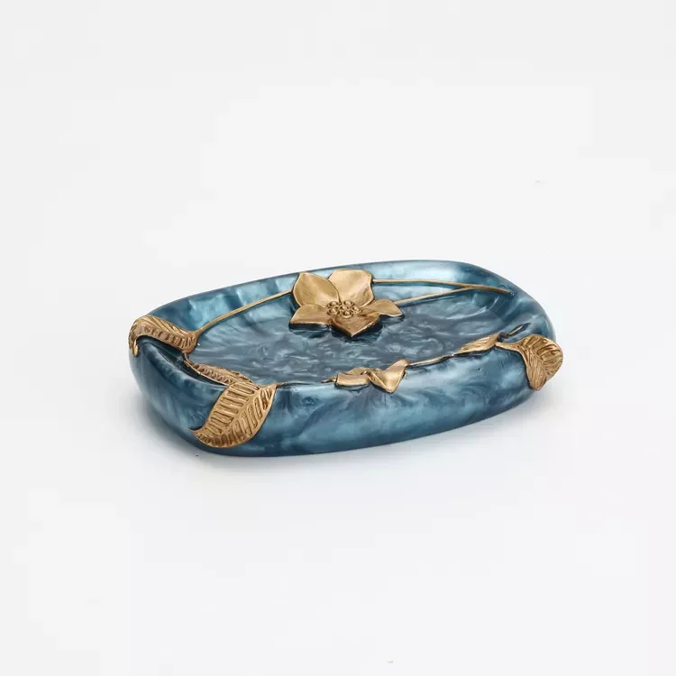 Custom Bathroom Accessories Set Vanity Tray Soap Dish Lotion Dispenser