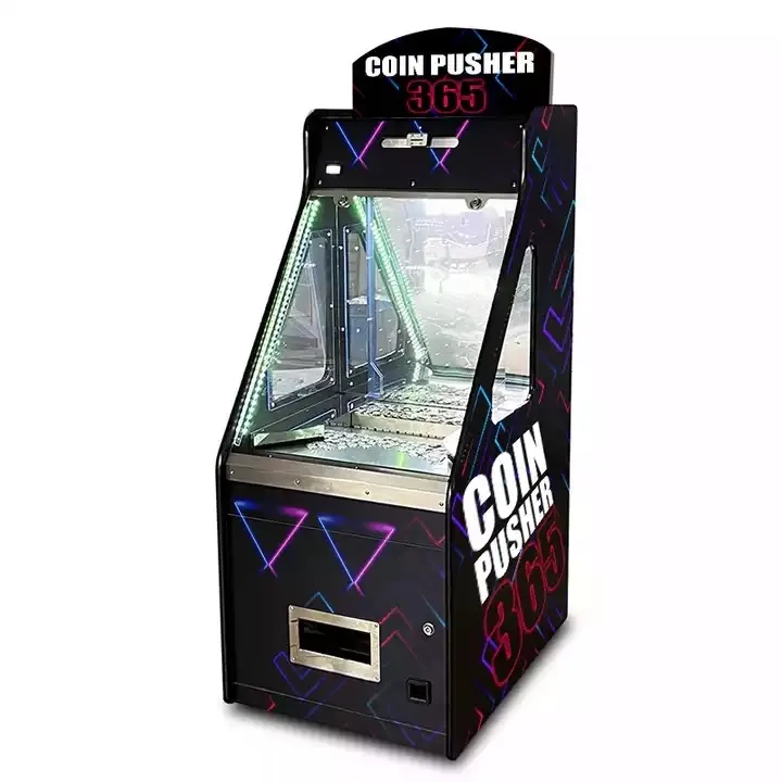 Coin Pusher Machine With Bill Changer Bonus Hole Coin Pusher Bonus Hole