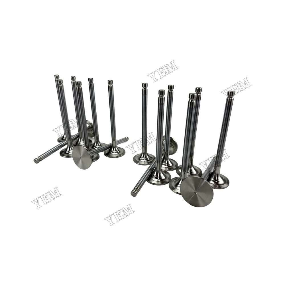 For Perkins 4008TAG2 Intake & Exhaust Valves Genuine Engine Parts 5