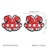 Robe rouge Perle focale SA333