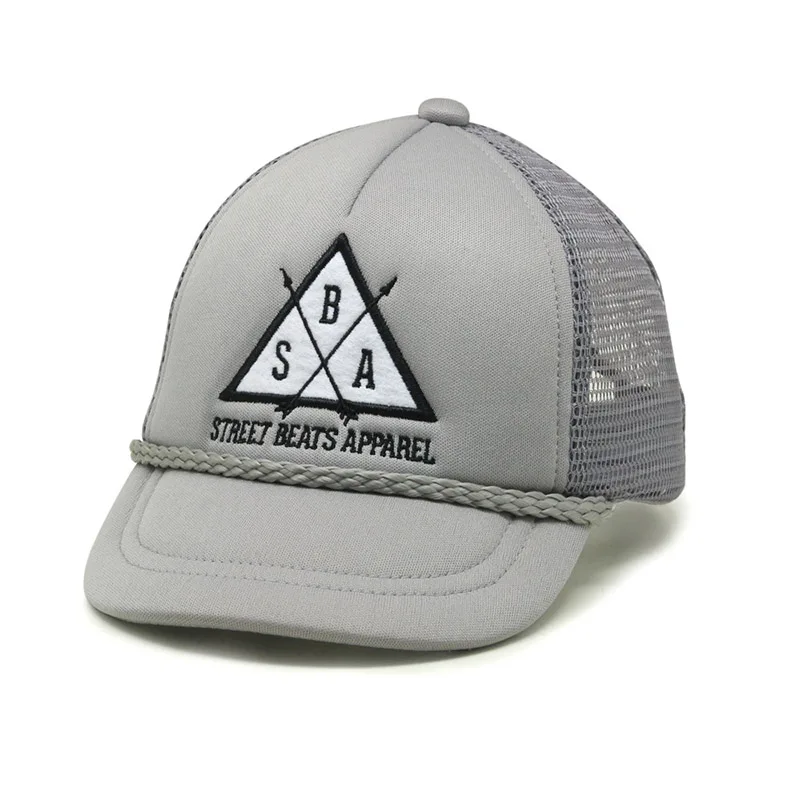 Foam Mesh Trucker Hat Cap Kids Hats 