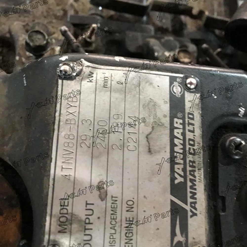 4TNV88 Complete Diesel Engine Assy 4TNV88-BXYB for Yanmar Spare Part 5