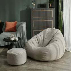 Wholesale living room sofa set furniture giant bean bag bed cover bean bag chairs for adults NO 5