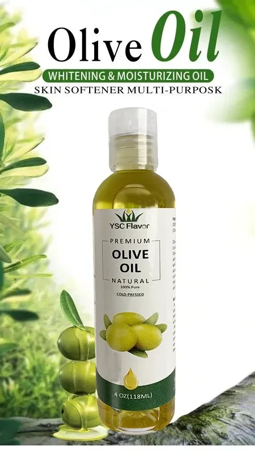 Odm Oem Natural Cold Pressed Carrier Oil Extra Virgin Olive Oil Hair