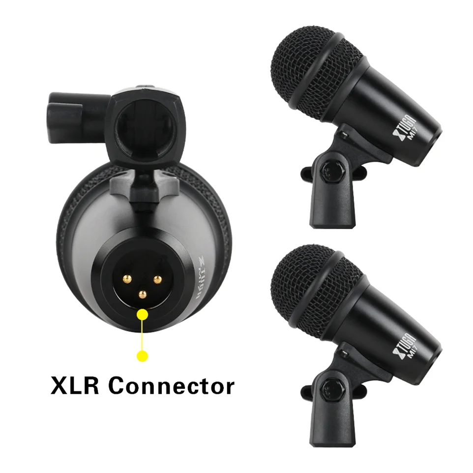 XTUGA MI7 ドラムマイクセット Amazon.com: XTUGA MI7 7-Piece Wired Dynamic Drum Mic Kit