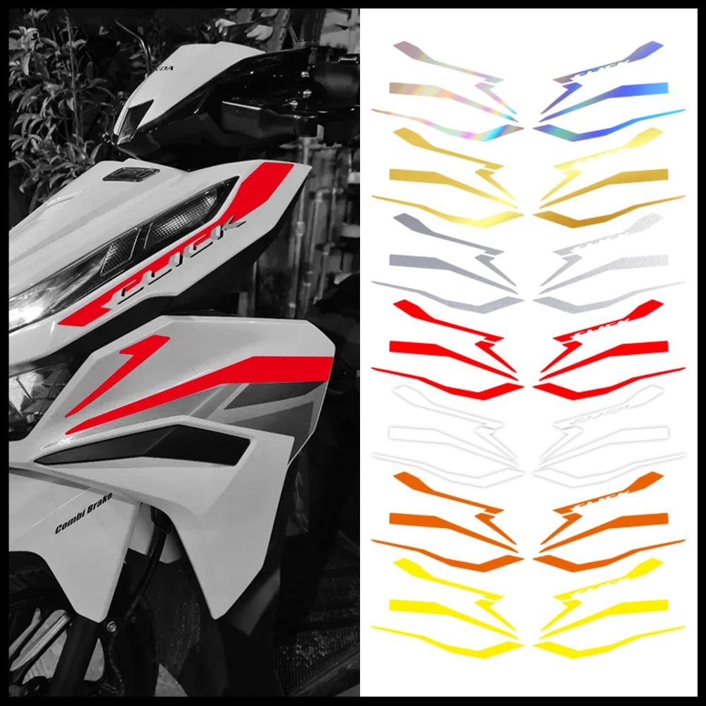 New Click 125i V3 Motorcycle Cover up Decals Sticker for Decoration