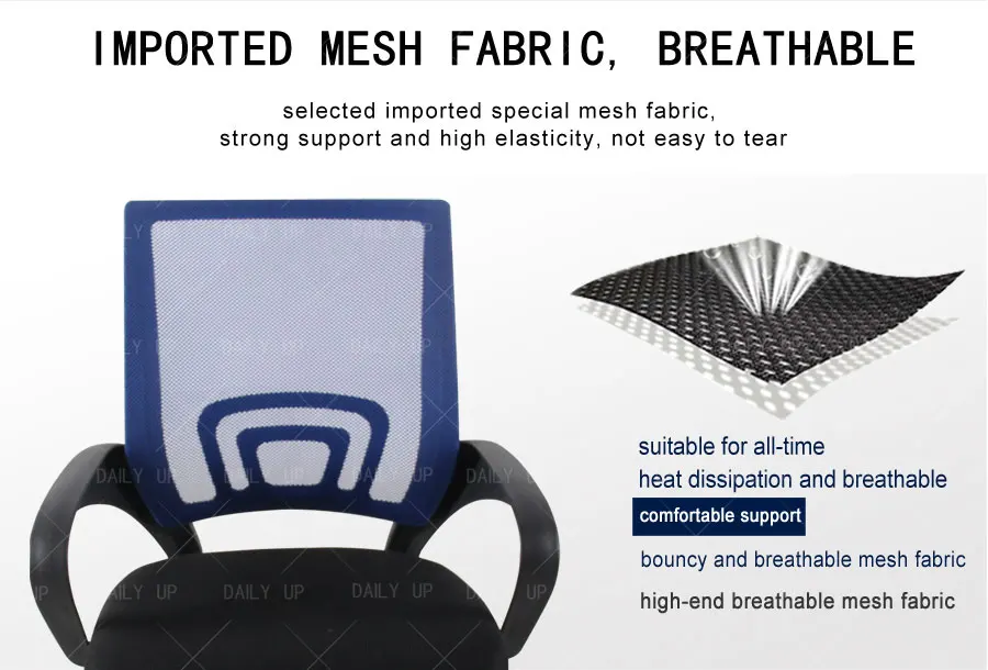 Adjustable Mesh Swivel Office Chair Arms Executive Office Chair