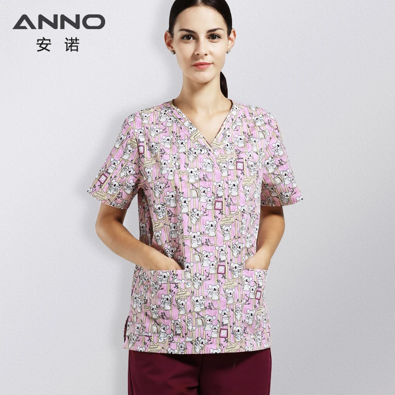 Anno Scrubs China Made High Technology Clinic Doctor Breathable Soft
