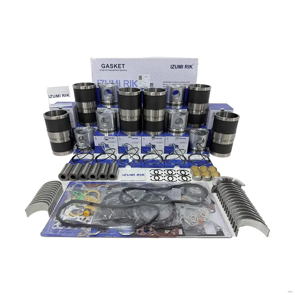 MX220 Overhaul Rebuild Kit With Gasket Engine Bearing for Engine Parts Construction Machinery Engine Parts