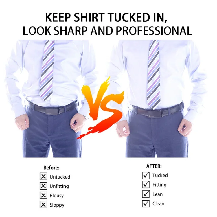 HZO-18004 Shirt Stays Garters Adjustable Men's Suspenders