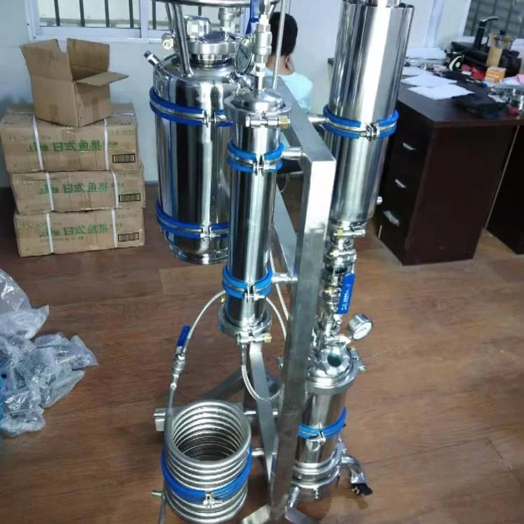 Экстрактор с замкнутым контуром из нержавеющей стали 2 фунта для добычи углеводородов