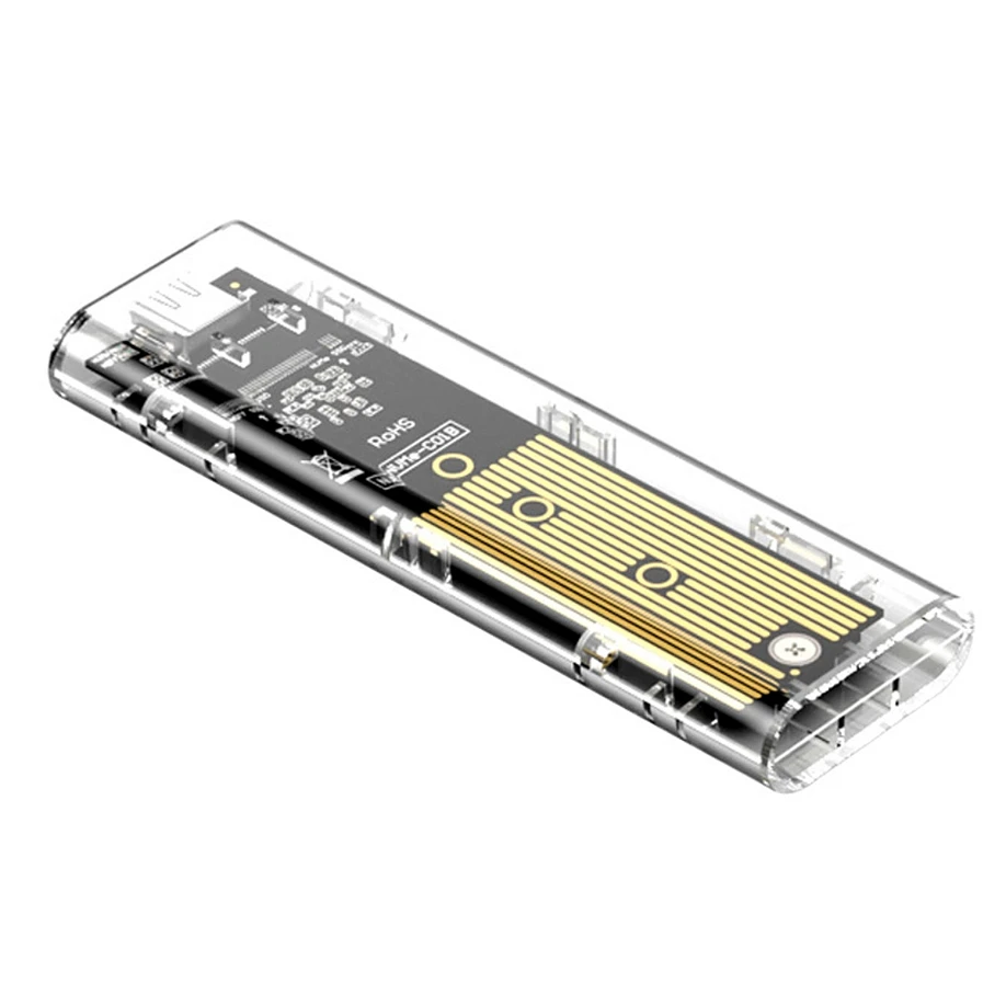 Acheter Boîtier SSD M2 boîtier NVME M.2 vers USB Type C 3.1 adaptateur SSD  pour double protocole NVME PCIE NGFF SATA