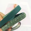 Pietra di cristallo + tessuto verde