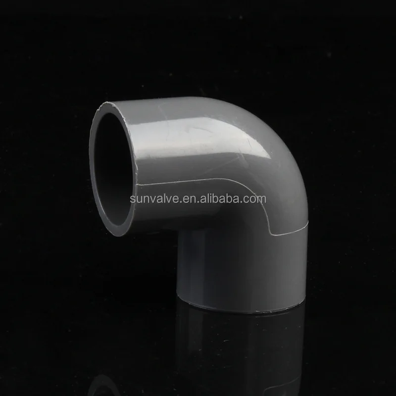 90 Degree Elbow Pipe Fitting Pvc Plastic Elbow Plumbing Fitting - Buy ...