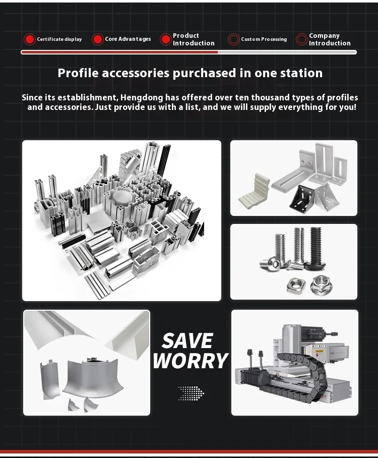 102 Double-Track Fully Closed Screw Linear Guide Rail Machine Slide Semi-Enclosed Module with Bearing Core Components supplier