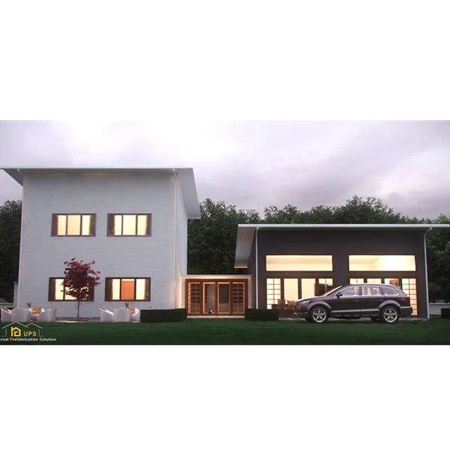 2025 for Econel Eco-Friendly Modular Homes Concrete Flat Roof New Tech House Designs Bathroom Supermarket Office Building Gym Di