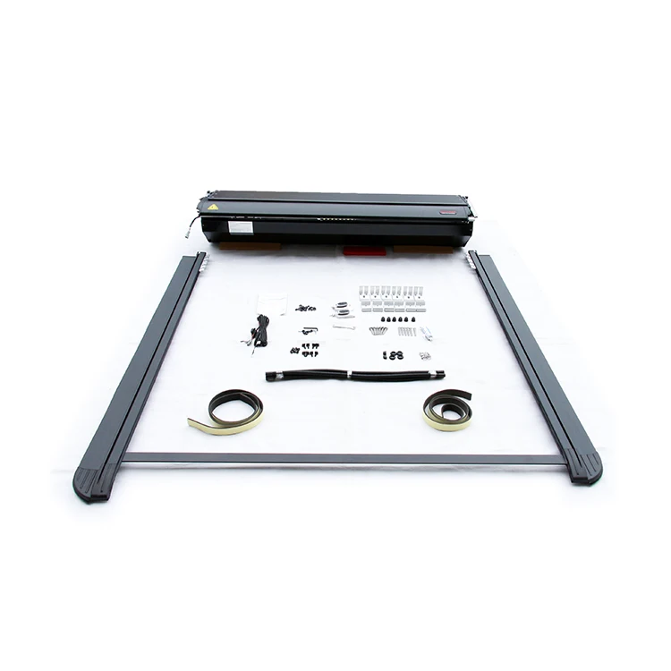 
YTPIONEER алюминиевая жесткая Выдвижная накладка на кровать для пикапа, электрическая накладка на грузовик для Ford Ranger T6 2012-2020 