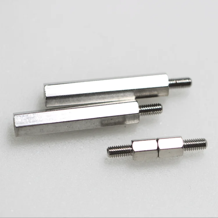 Free Sample Oem Odm Supplier Customized Aluminum Brass Stainless Steel Thread Pcb Hex Hexagonal Female Male Spacer Standoffs