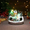 Muñeco de nieve con base redonda - 19x18x16 cm - 680 g