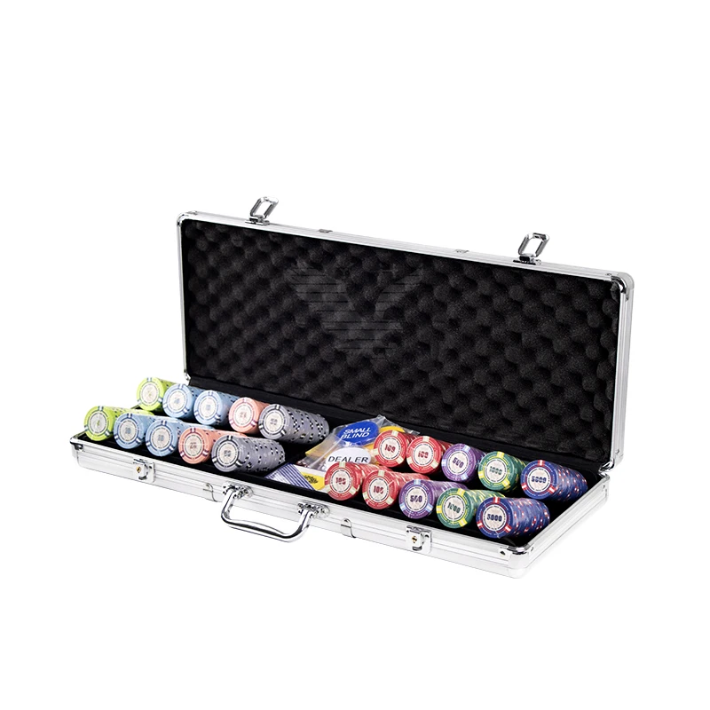 YH Discount Good Deal Customized 300/500pcs Ceramics Poker Chips