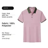 Pink with tea green