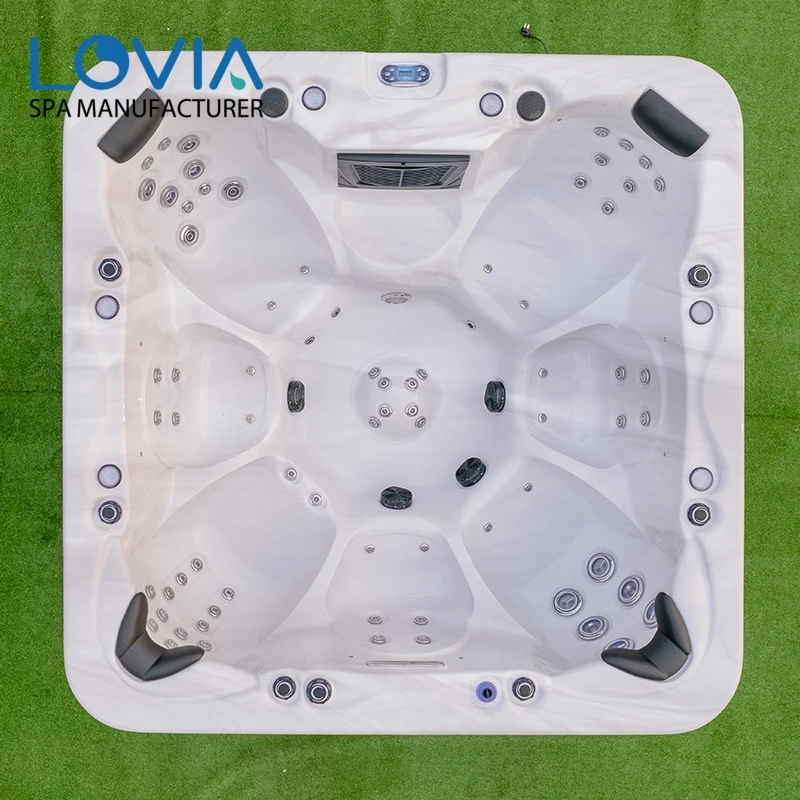 Smart Balboa Hydro Spa Tub Factory Made  Acrylic Pool Outdoor Spa Hot Tub Freestanding Whirlpool  Outdoor Spa