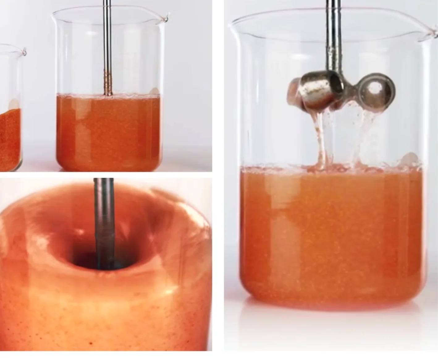 Stainless Steel Laboratory Conical Paddle Cup Stirrer Impeller Blade