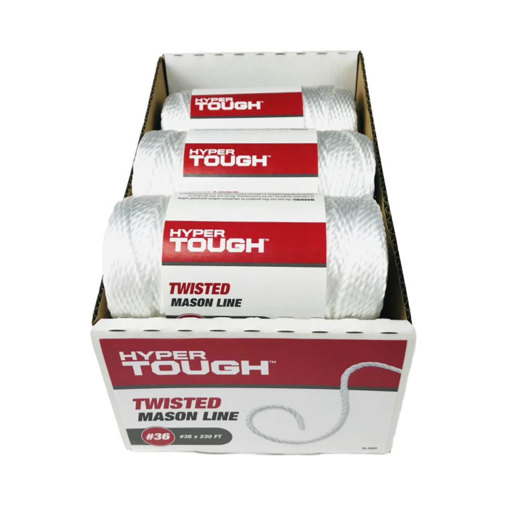 100% Polypropylene Twisted Mason Line for Construction Contractors or Mason Use Fishing Lines Product