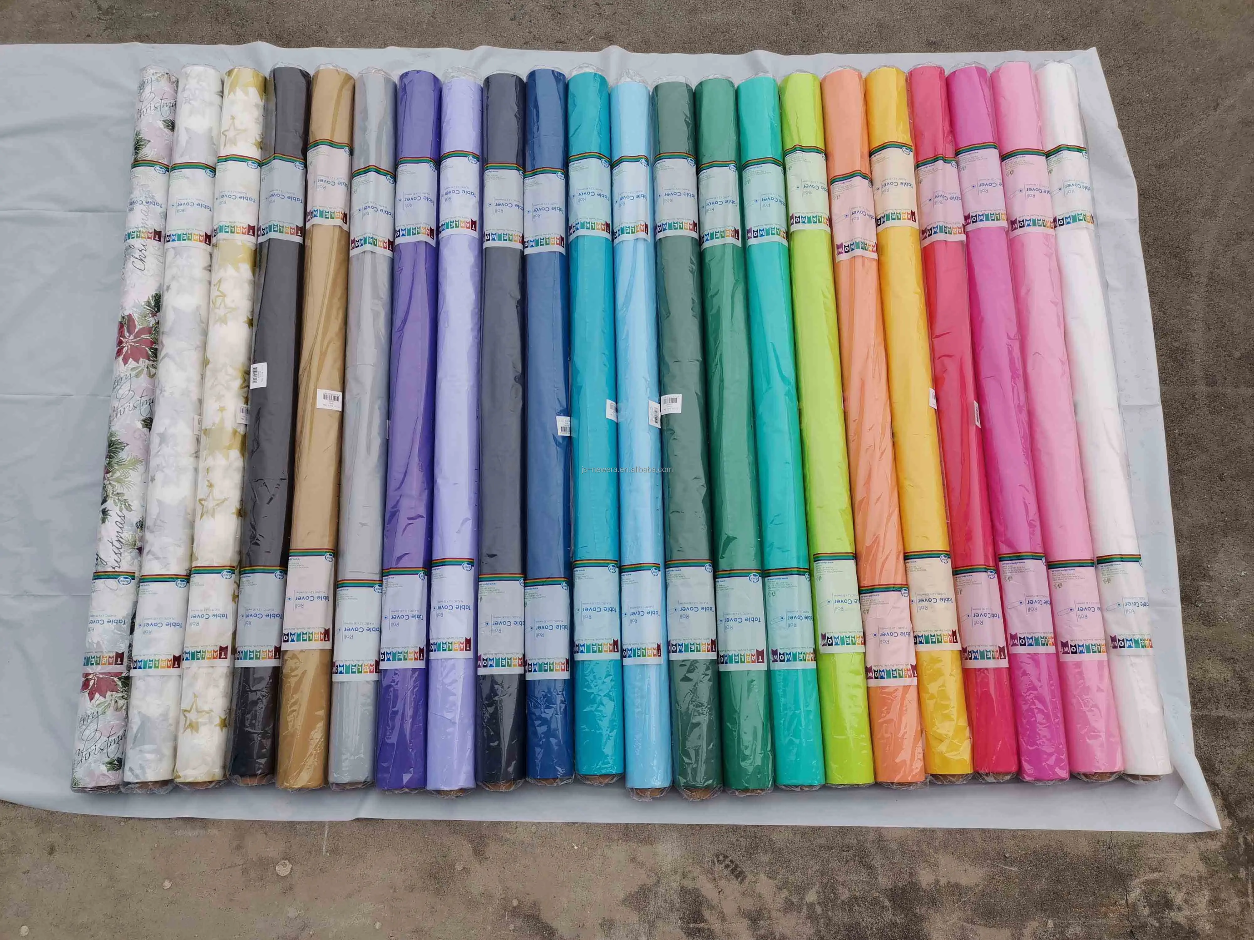 Heavy Duty Peva Solid Color Roll Party Table Cover Cloth Buy Table