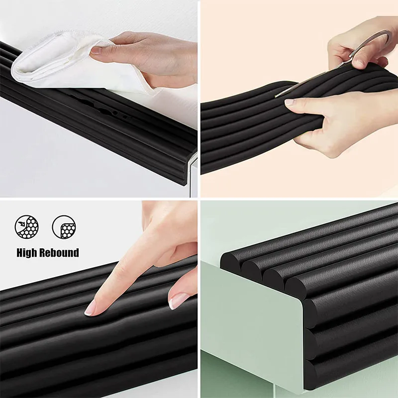 Baby Proofing Edge Guards Padding, 14.7ft Extra Wide Edge Protectors with Stronger Adhesive Tapes for Sharp Edge of Table, Desk