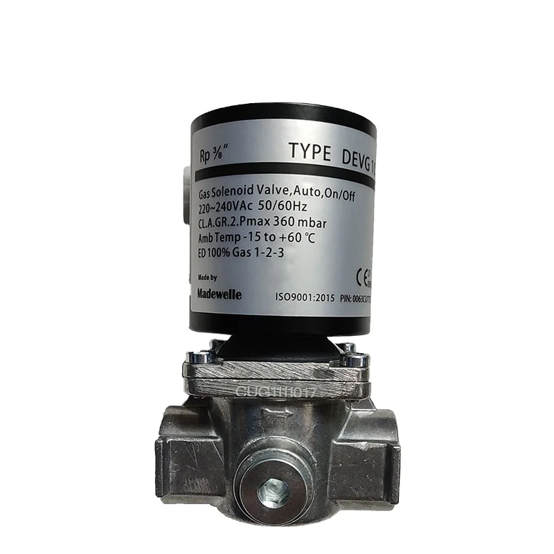 Madewelle Original Solenoid Control Valves DEVG10 Gas Burner Control Valves Industrial Burner Safety Valve