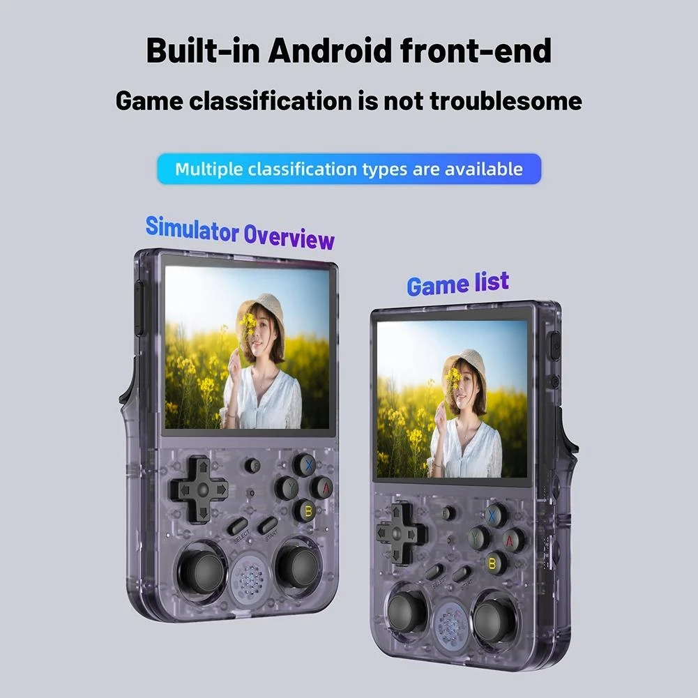 Anbernic RG353VS 多機能 Android ポケットゲーム機 Wi-Fi搭載 3000